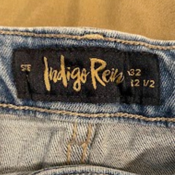 Indigo Rein Light Blue Flare Jeans - Picture 4 of 4